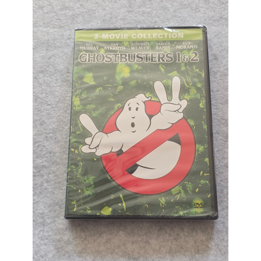Ghostbusters 1 & 2 DVD 2-Movie Collection Bill Murray Aykroyd Weaver Ramis